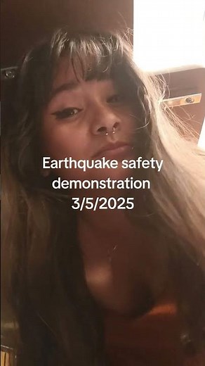 Earthquake Safety Drill Drop, Cover, and Hold On" practice to take during an earthquake in school