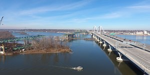 Demolition of the old I-74 bridge set to be completed by 2024