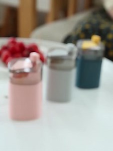 Color Box Creative Cheap Toothpicks Plastic Storage Holder Automatic Dispenser Press Plastic Pop-up Toothpick