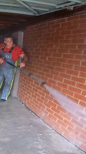 Pressure Washing a GARAGE | Mr. Jet Washing