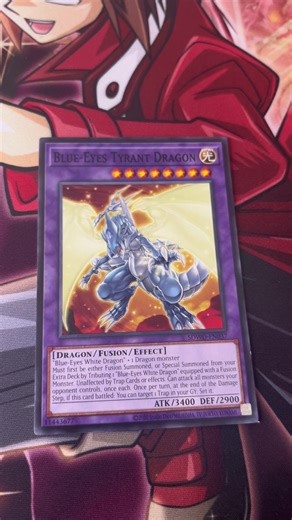 Como fusionar a Blue eyes Tyrant dragon #parati #foryou #yugiohcards #yugioh #yugiohtiktok