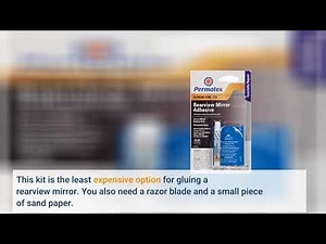 User Review: Permatex 81840 Extreme Rearview Mirror Profressional Strength Adhesive Kit (2 Pack...