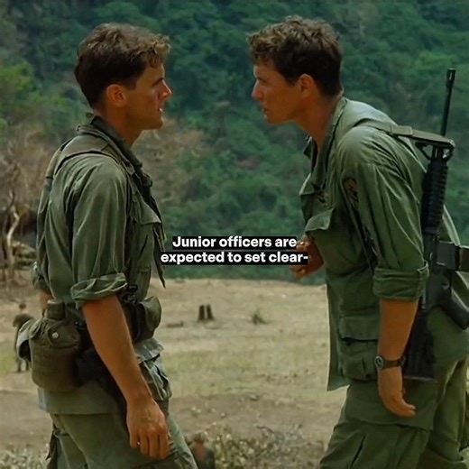 How Lieutenant Wolfe in Platoon is Used as an Example of Bad Leadership - #shorts #short