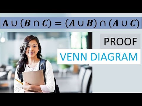 A∩(B∪C)=(A∩B)∪(A∩C) Proof by Venn Diagram