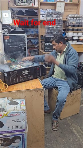 501 amplifier testing l #automobile #audioequipment #dj #audiorepair #electrical #electronic #funny