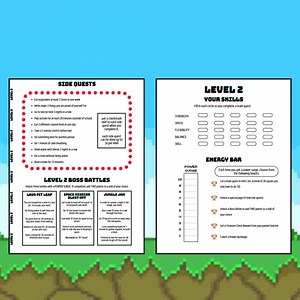 Printable Exercise Challenge Game for Children | Fun Movement, Nutrition & Wellness Activity Pack - Etsy