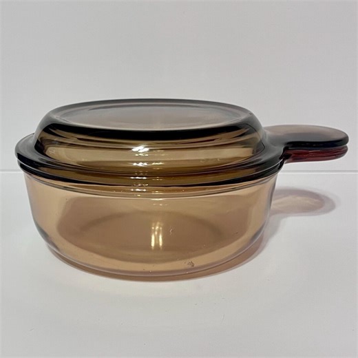 1980s Corning Visions Amber Glass Grab-it Bowl With Lid - Etsy Canada