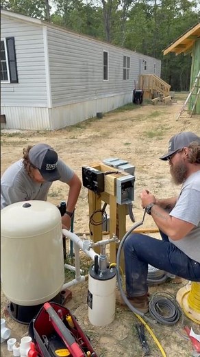 New Well System Installation | From Freshly Drilled Well to Running Water #wellpump