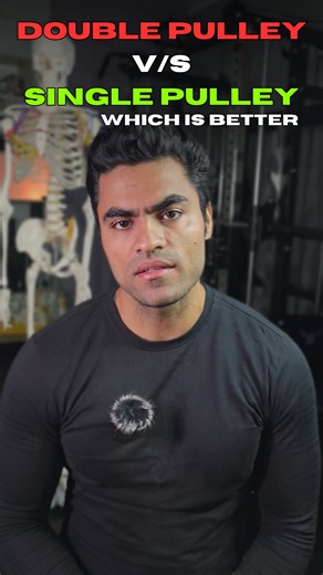 Kamal Saini | Health and fitness on Instagram: "1:1 Pulley System • Load on stack = load you lift • Higher peak tension, lower cable travel • Best for strength intent and simple loading • Less forgiving on joints • Very honest, very rude 2:1 Pulley System • You lift ~50% of the stack load • Double cable travel, smoother resistance • Higher time under tension • Easier eccentrics and micro-loading • More joint-friendly at long lengths Why 2:1 Is Often Better • Better muscle tension with less joint