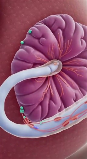 What Happens When a Pregnant Woman Eats Sushi Salmon Roll? | Transparent Body CGI