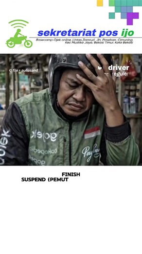 Tantangan Driver OJOL: Algoritma dan Rating Pelanggan