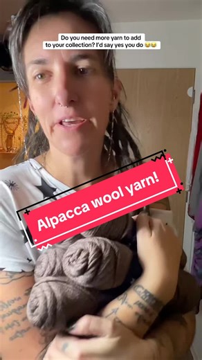 Add Alpaca Wool Yarn to Your Collection