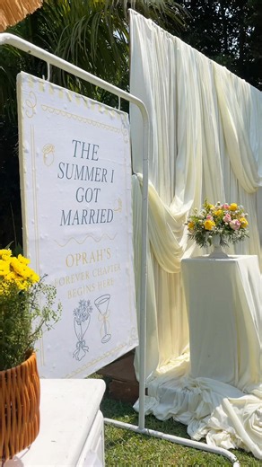 Oprah’s Bridal Shower: Soft Pastels & Summer Vibes