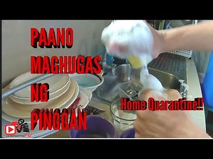 PAANO MAGHUGAS NG PINGGAN? (Home Quarantine tips) | Ph MotorcycleTv