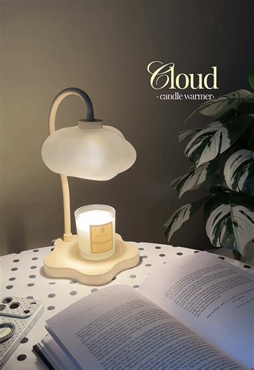 Cloud Candle Warmer Review: Aesthetic Lamp & Cozy Ambience