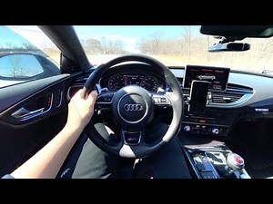 560HP Audi RS7 POV Drive and Exhaust Sounds!!!