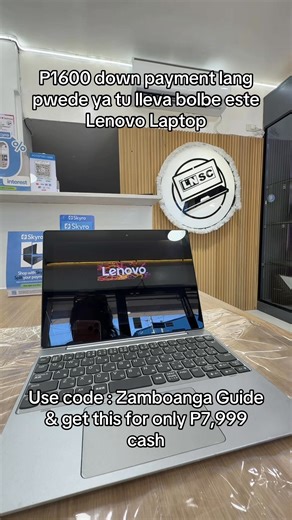From P9,299 you can get this laptop for only P7,999 when you use my code Zamboanga GUIDE when you purchase at any LNSC Laptops branch! | Zamboanga GUIDE
