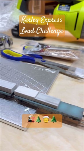 #kerleyexpess load challenge - building track with fast track jigs in N Scale.