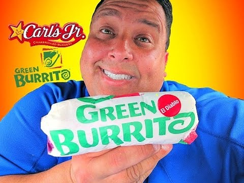 Carl’s Jr.® | Green Burrito's New Burrito El Diablo REVIEW!