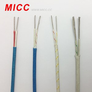 [Hot Item] Micc High Temperature Thermocouple Wire IEC or ANSI Color Code Available Kx-Fg/Fg-2*24AWG