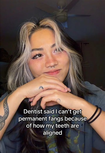 The world didn’t want me to be a smeggsy vampire | teeth