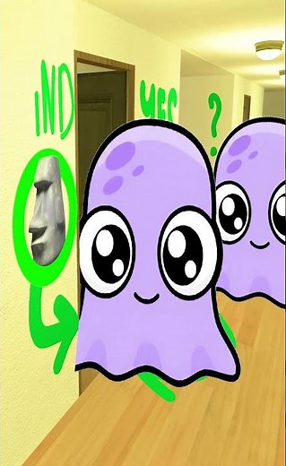 Find Moai in Liminal Hotel with Rumi, Moy