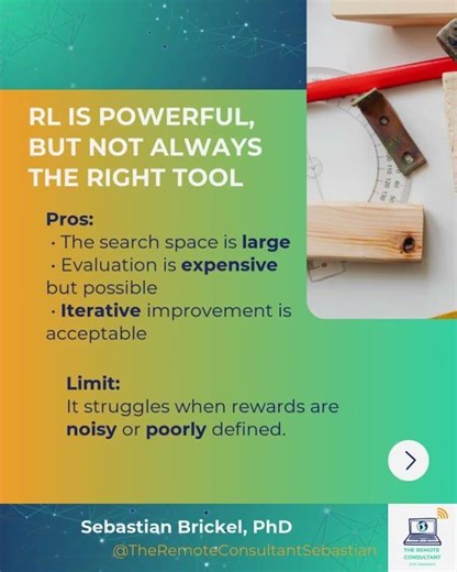When Reinforcement Learning Actually Makes Sense #shorts #ai #machinelearning #decisionmaking