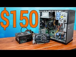 $150 Budget Gaming PC Build Guide -- Fortnite, PUBG, & More!
