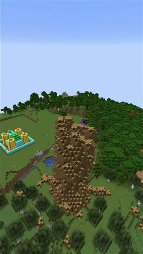 Biggest Tree Tutorial #buildtutorial #minecraft #megabuild #minecraftarchitecture #minecraft2025