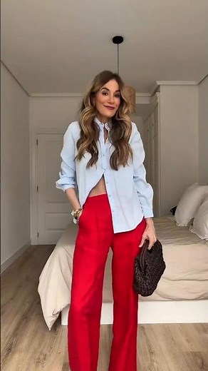 Cuatro Pantalones de Pinzas Wide-Leg Que Demuestran Que el Talle Alto No Falla #fashiontrends #ootd