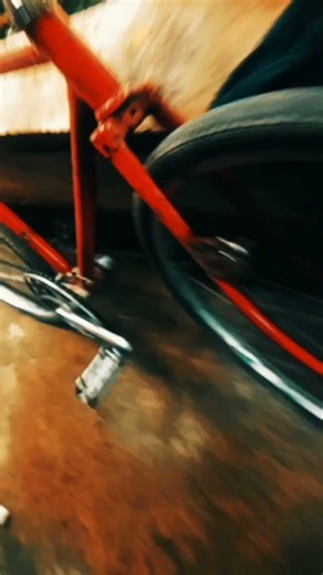 my new red fixie track bike