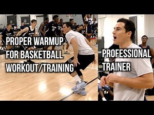 Proper Warmup For Basketball Workout/Training Feat. PROFESSIONAL TRAINER PJF Performance