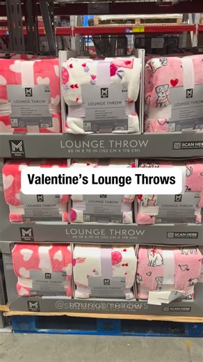 The Best Sam’s Club : Finds, Deals, Tips & Tricks! on Instagram: "Comment “ME” for link! New Valentines Lounge Throws only $10.98 at Sam’s Club Follow @samsclubmembers for more Sam’s Club finds! #SamsPartner #samsclub #samsclubdeals #samsclubfinds @samsclub #samsclubhaul"