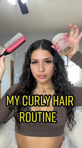 The long awaited curly hair routine ! #curlygirl #curlyhaircheck #curlyhair #curlyhairtutorial #curlyhairroutine