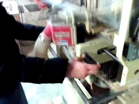 W1805 Shopfox Dovetail Machine in action