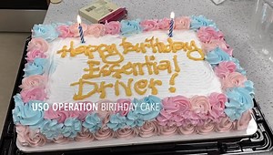 23 reactions | USO Humphreys surprised PFC Aaron Seegmiller with his birthday cake from his family in the United States. Happy Birthday, Aaron! 2-2 Assault Helicopter Battalion USO #OperationBirthdayCake | USO Humphreys | Facebook