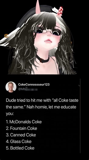 types of Coca-Cola debate. Glass (cane) is at its best end of.