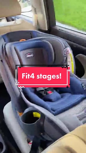 Discover the 4 Stages of Chicco Fit4 All-In-One Car Seat