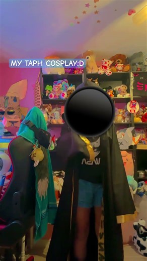 TAPH#therian #dragonpuppeteer #cosplayer #forsaken #therian #fyp #creatorrealm #silly #dragonpuppets