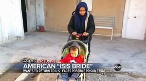 AMERICAN ISIS BRIDE SPEAKS: 24-year-old Hoda Muthana spoke to ABC News about her decision to join the Islamic State in Syria, her life as an “ISIS bride” now widowed and with an orphaned child, and what she thinks about possible consequences as she pleads for a return to the United States. James Longman ABC reports. https://abcn.ws/2TZZ8w8 | ABC World News Tonight with David Muir