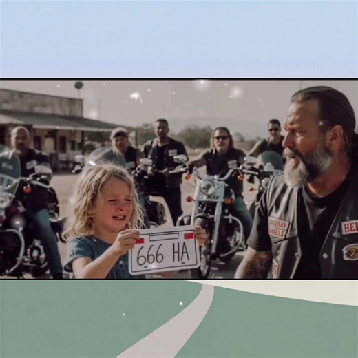 I Memorized The License Plate Of The Man Who Took My Sister," Girl Told Biker – 186 Angels Rode Out. #everyone | A & H Stories