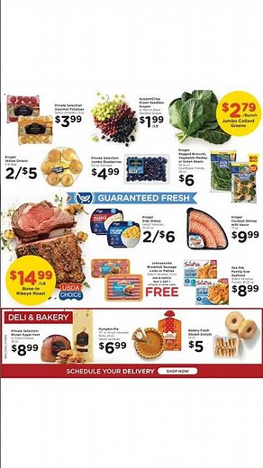 Kroger Ad 11/19 - 11/27