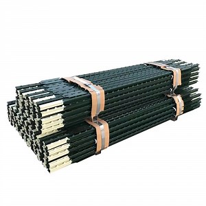 [Hot Item] 6FT 8FT 10FT Steel Fence Green Studded T Post for Farm