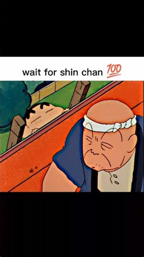 shin chan helped the carpainter comedy sense 💀 #shin chan #shin chan thug life😒