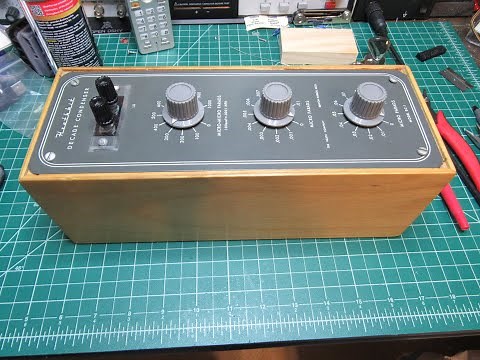 Heathkit Decade Capacitance Boxes, from Earliest DC-1 to Last Models