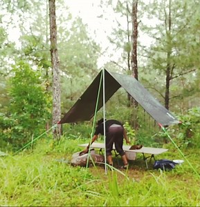 AMAZING CAMPING IN HEAVY RAIN AND THUNDERSTORM NEW TENT WITH CAMFIRE | Viral Webs