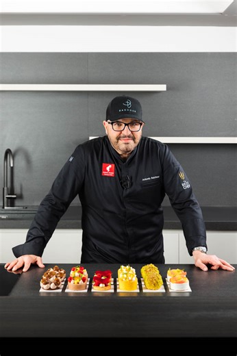 4.9K views · 58 reactions | He’s back 朗 Antonio Bachour is launching a new Petits Gâteaux collection… and it’s everything we dreamed of. Join Scoolinary and unlock all his courses (and many more). No need to choose. Your subscription gives you access to all of them https://f.mtr.cool/snmdbaiwpq | Scoolinary | Facebook