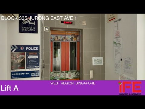 HDB Block 335 (Maisonette) Jurong East || IFE Elevator