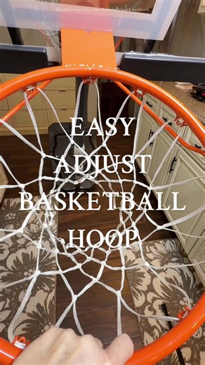 Adjustable Basketball Hoop for Growing Kids