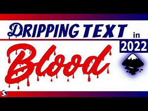 Dripping Text Effect - Inkscape - How to create dripping text effect in inkscape